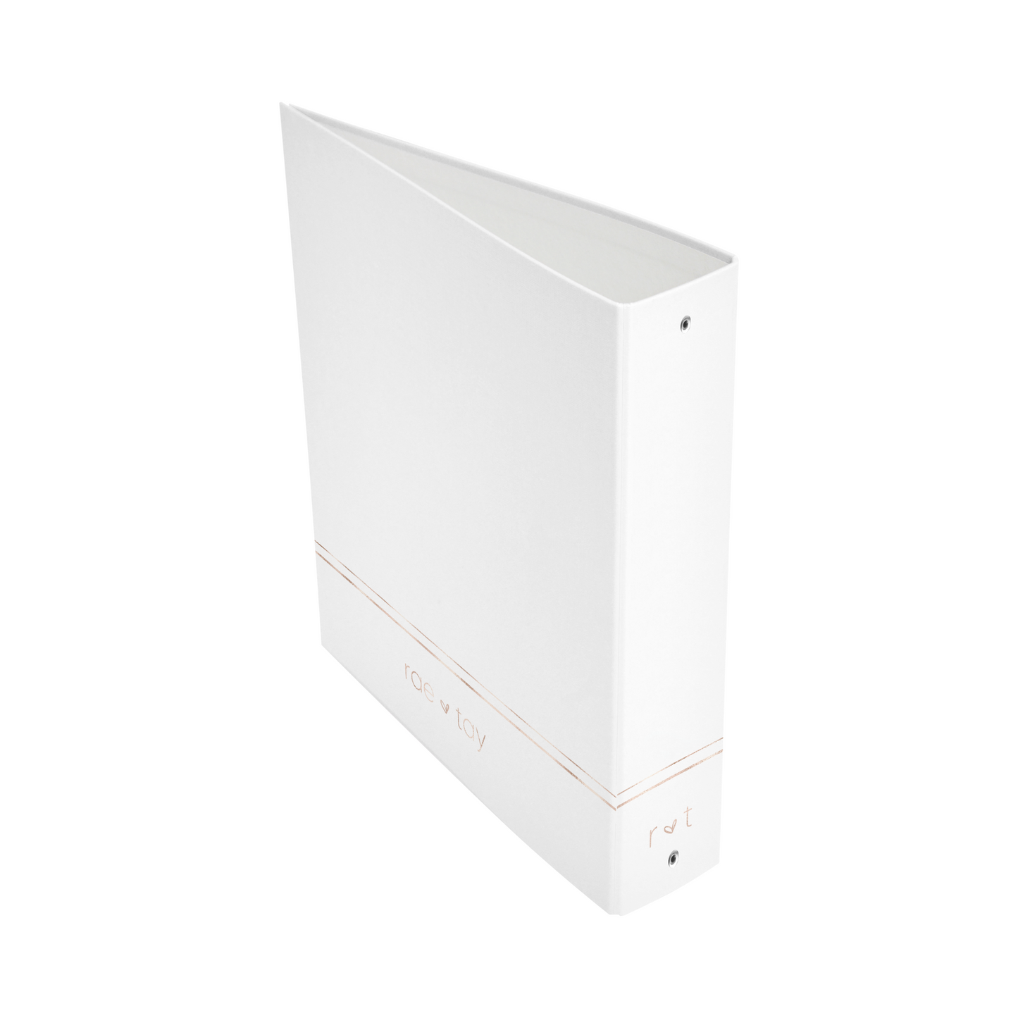 Foil Sticker Binder · Rose Gold