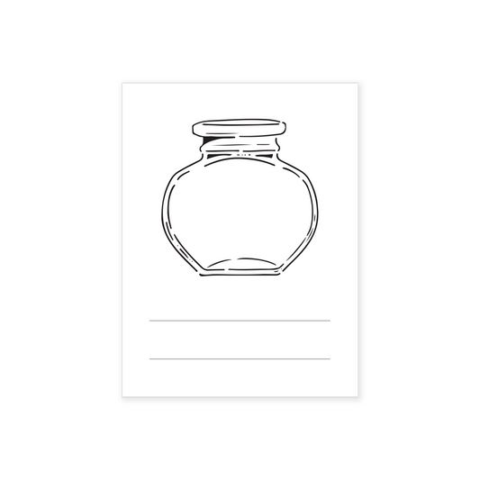 Ink Swatch Cards • Bottle